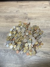 Job Lot/Bundle Foreign Coins 2.15 kg Vintage 20th Century
