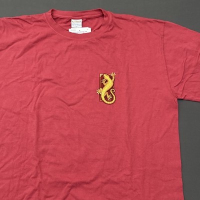 Crazy Shirts Men's XL Southwest Gecko Crawl Graphic Paradise Red