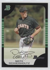 2005 Bowman Nate Schierholtz #145 07ke