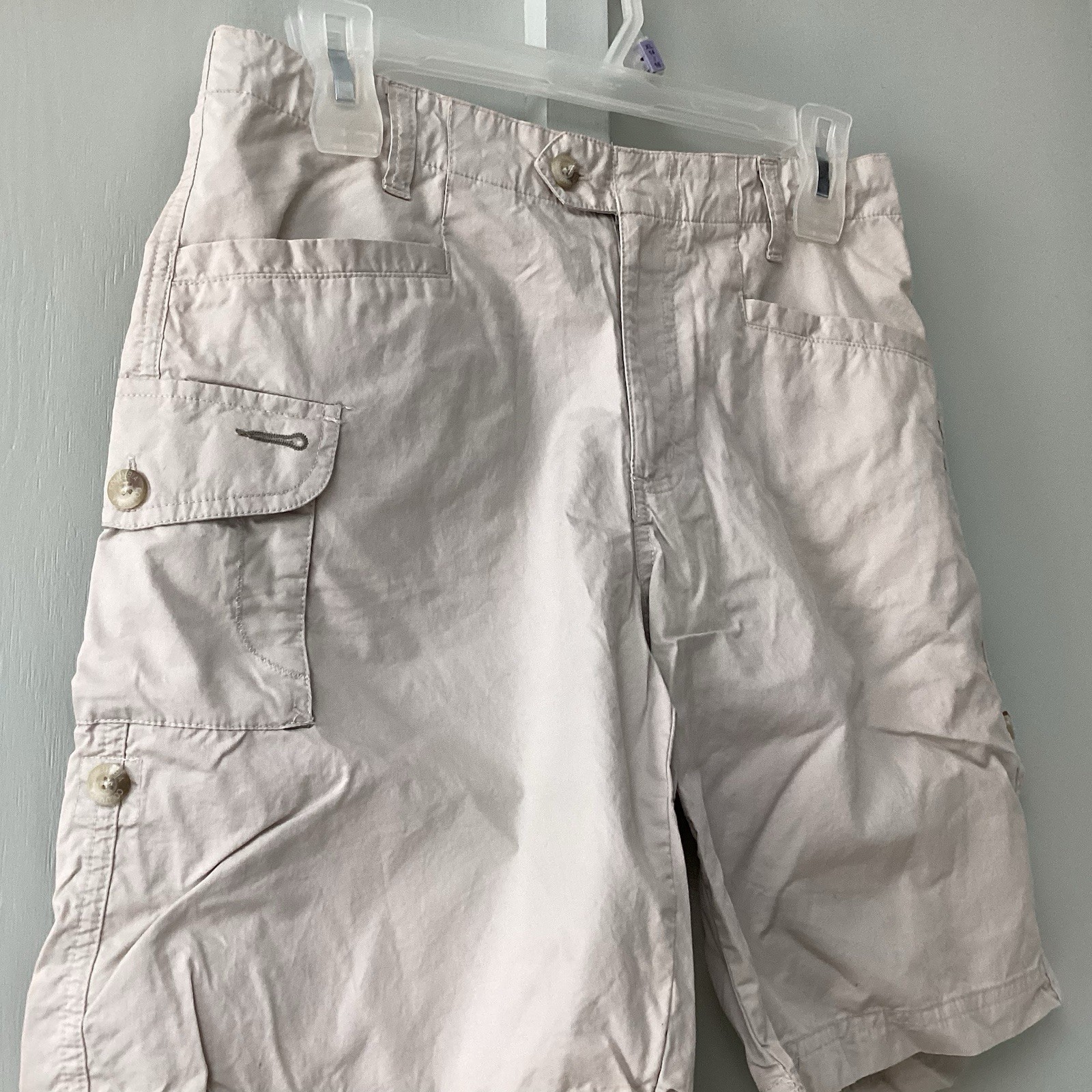 Columbia Sportswear’s Shorts Women Size 6 Beige Cargo Hiking Outdoor Active thumbnail 4