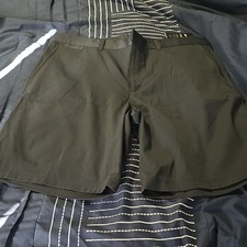 Nike Dri-FIT Flex Standard Fit Chino Shorts Black Polyester Lightweight Pockets