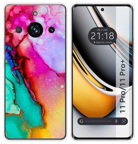 Coque Silicone 360° Pour Realme 14 Pro+ 5G - Protection Intégrale + Film, Neuve