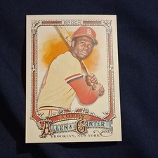 Topps 2025 Allen & Ginter Lou Brock #11 St. Louis Cardinals Baseball Card