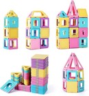 Palano 120PCS Magnetic Building Tiles Set Magnetic Blocks STEM Construction Toys