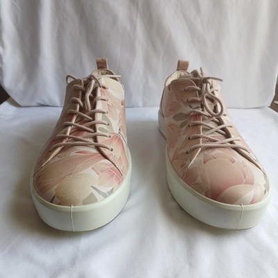 Ecco Women's Soft 8 Floral Comfort Sneakers Size 40