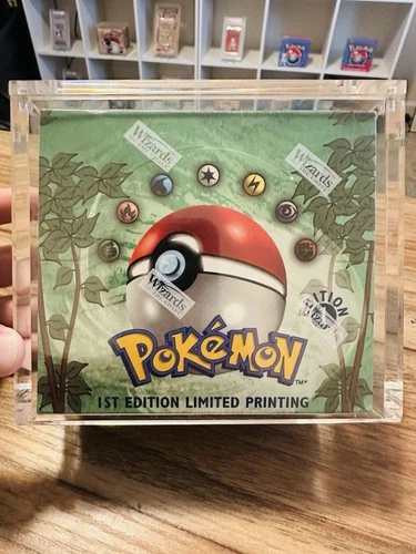 🍃 1999 Pokemon 1st Edition Jungle Booster Box - Factory Sealed (Near Mint)