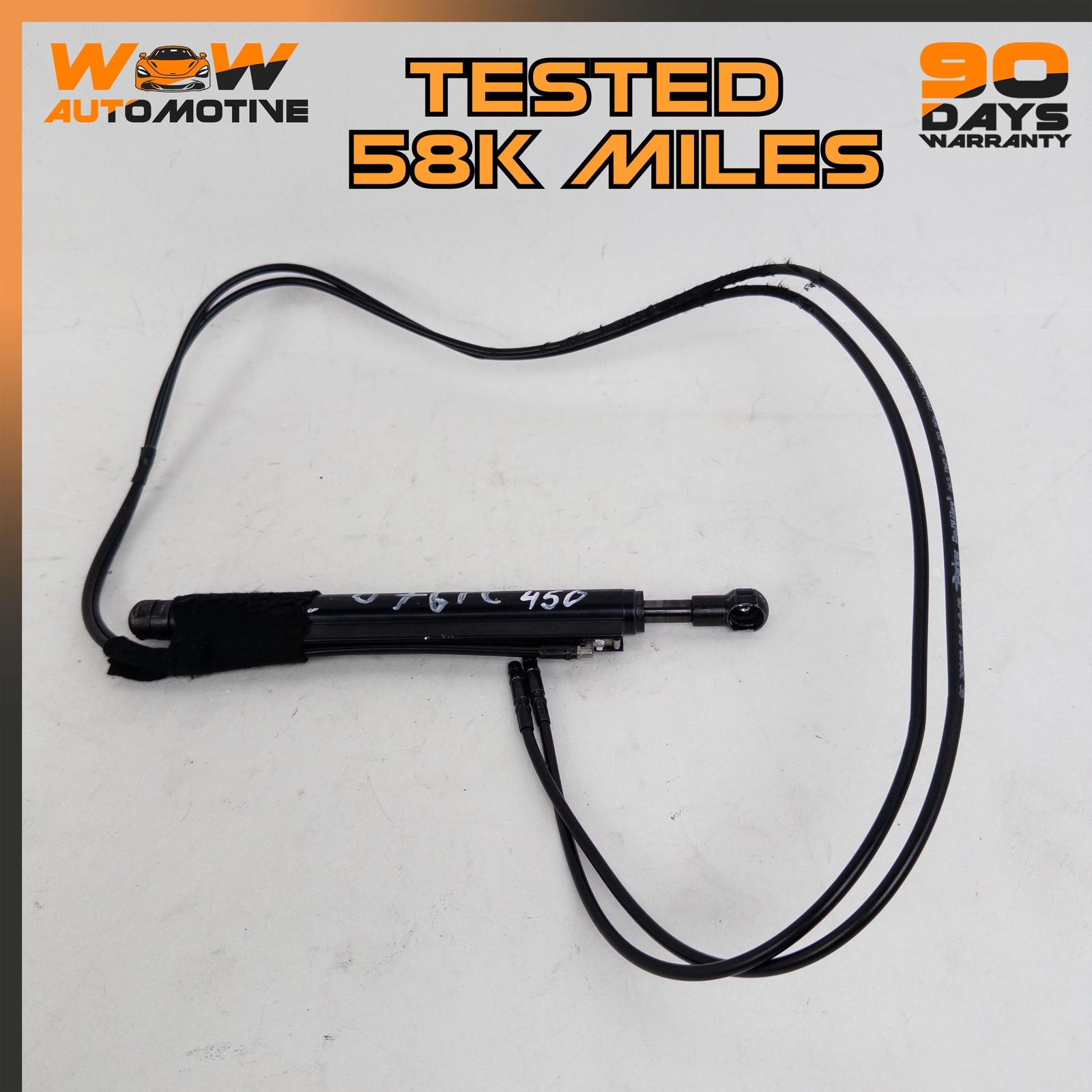 07-13 BENTLEY CONTINENTAL GTC REAR RIGHT LEFT HYDRAULIC LIFT CYLINDER SYSTEM OEM