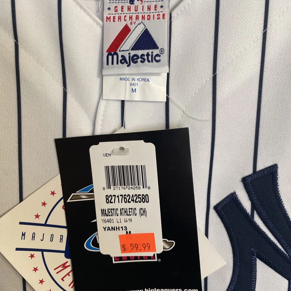New York Yankees 13 Alex Rodriguez Baseball Jersey Majestic Kids Youth Size Smal - Image 4 of 4