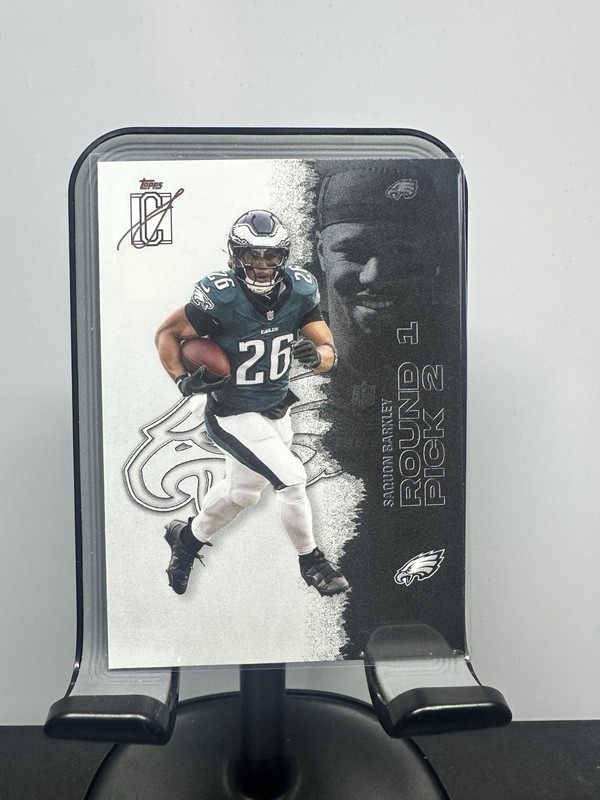 2025 Topps Signature Class #43 Saquon Barkley Philadelphia Eagles NM+