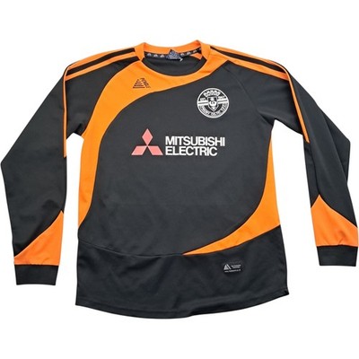 Pendle Fußballtrikot klein Herren schwarz Polyester Vintage Priory Celtic YFC