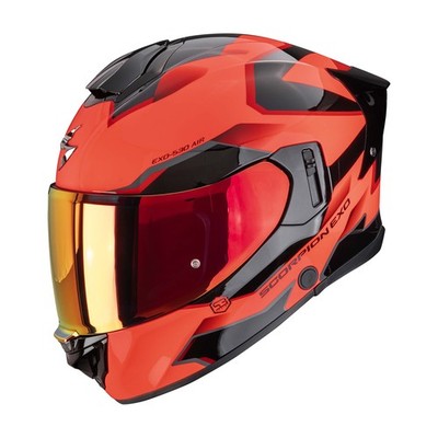 Integralhelm Scorpion EXO-530 AIR Clip rot schwarz