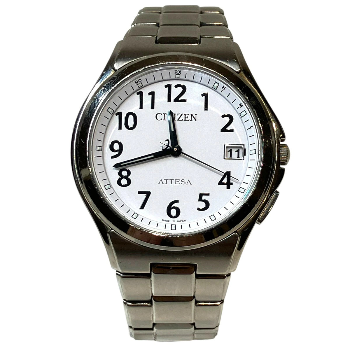 CITIZEN エコドライブ シチズン ATTESA H110 アテッサ Titanium 黒文字