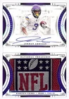 2023 National Treasures Jordan Addison Jumbo Prime NFL Shield Book Auto RC #5/10