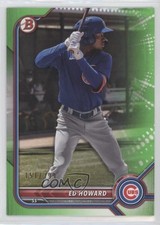 2022 Bowman Prospects Neon Green Border 151/399 Ed Howard #BP-64 0uh1
