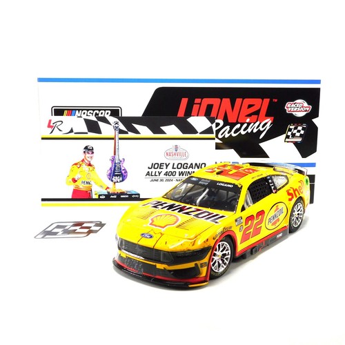 Diecast 1:24 Lionel Joey Logano #22 Shell Pennzoil ELITE Nashville Win 2024 - 1 Di 137