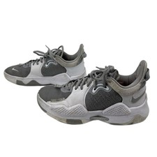 Nike Gray/White Paul George Kids Sneakers  Size 6