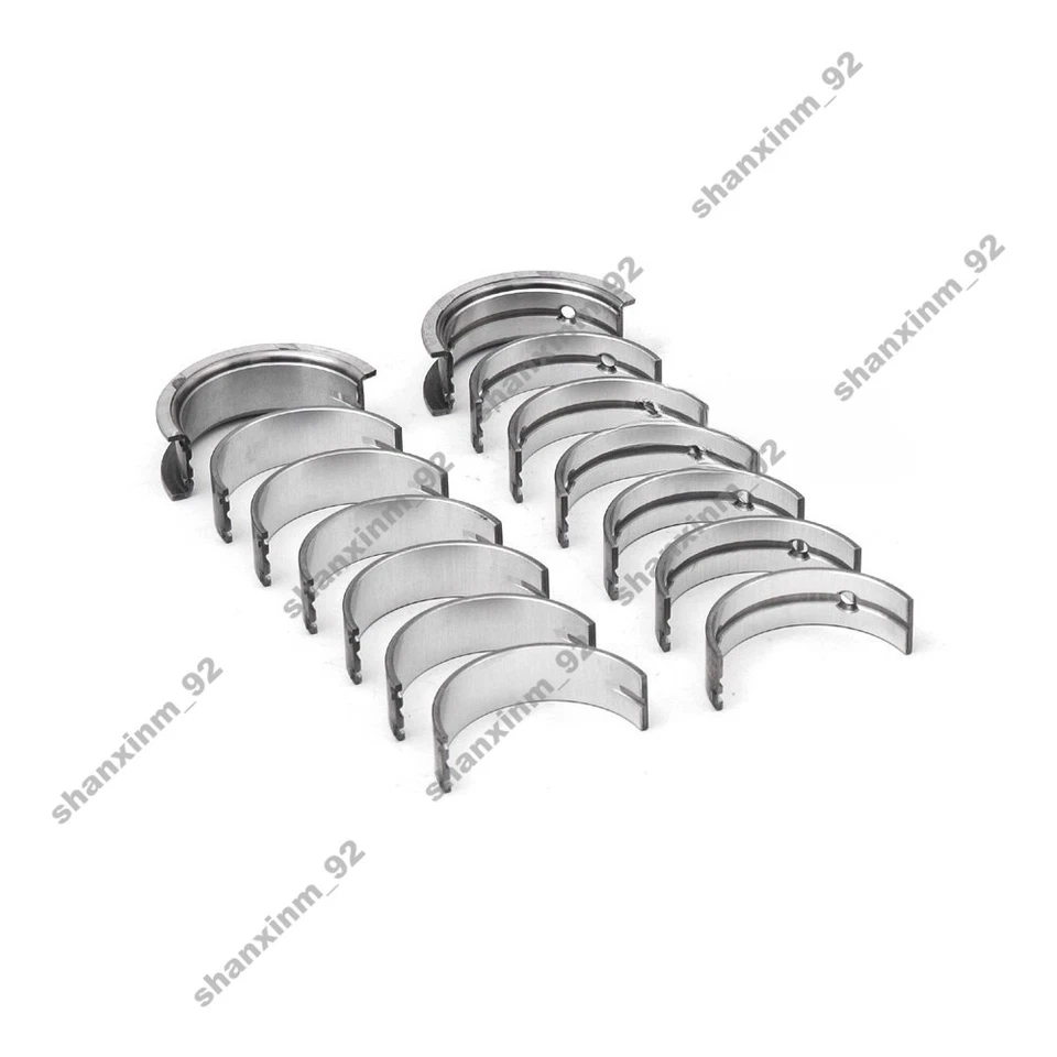 Rodamientos principales del cigüeñal del motor para BMW M3 330i E39 E46 2.5 3.0 3.2L M52 M54 S52 Foto 3 de 4
