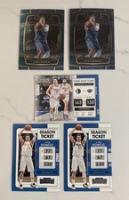 5 Card Lot - 2021-22 LUKA DONCIC Basketball Cards