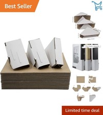 Picture Frame Corner Protectors 100 Pack Adjustable for 1-2.1 Inch Frames