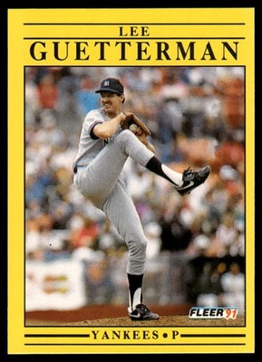 1991 Fleer #664 Lee Guetterman Wax/Cello Pack version