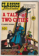 Classics Illustrated 6 HRN89 A Tale of Two Cities Edition 9 Fine-