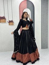 New Indian Designer Bridal Bollywood Party Lengha Floral Pakistani Lehenga Choli