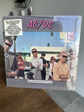 AC/DC Sealed Dirty Deeds Done Dirt Cheap Hype sticker Atlantic SD 16033