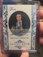 2025-26 Flair - Trophy Room Anders Lee #TR-12 Autographs /99 (AU) King Clancy