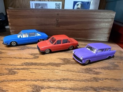 3 Kaden KDN Miniauto Series Cars, Skoda 120LS, Tatra 613, Ford Anglia