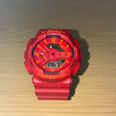 Casio G-Shock GA-110AC rote Uhr aus Japan
