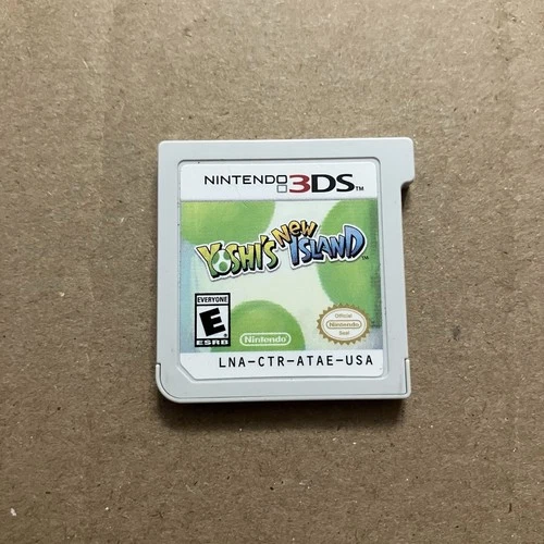 Yoshi's New Island (Nintendo 3DS, 2014) Cart Only Authentic Tested Working