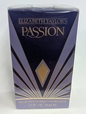 1PC ELIZABETH TAYLOR'S PASSION EAU DE TOILETTE SPRAY 2.5floz NEW IN BOX SEALED