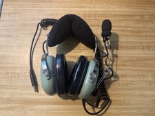 David Clark Aviation Headset - Model H10-26 - Working, new foam on mouth piece