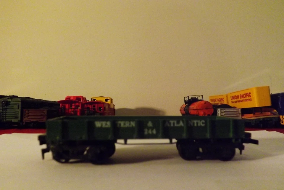 HO Scale Western & Atlantic Old Time Gondla #244 by Mantua (LC604) - Image 4 of 4