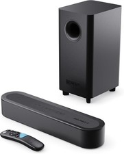 Majority Bowfell Axis Dolby 2.1 140W Wireless Soundbar Bluetooth