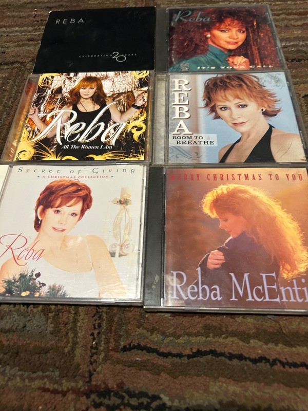 REBA McENTIRE: 6 CDS COUNTRY/PRE-OWNED