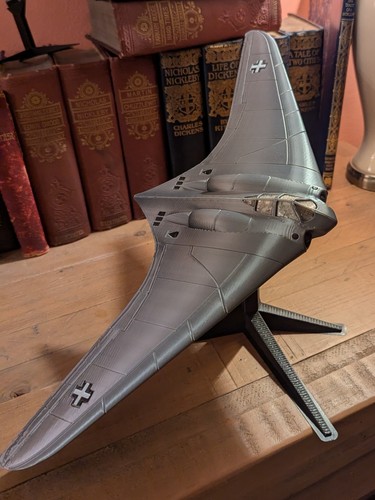 Avión Horton Ho 229 Jet Nazi Top Secret Segunda Guerra Mundial Modelo detallado masivo. - Imagen 15 de 20