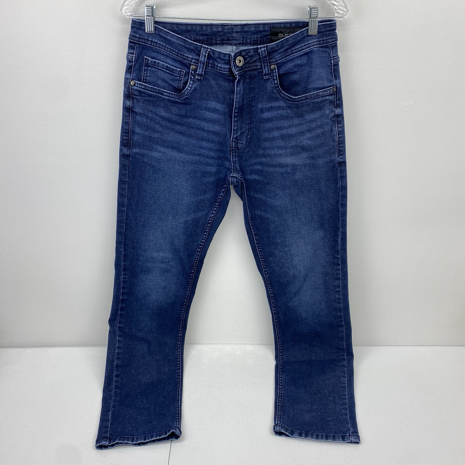 The Perfect Jean NYC Jeans Men's Size 31x30 Stretch Blue denim Slim Fit Preppy