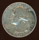 1963 P Washington Quarter KM#164  0.900 Silver 0.1808 oz Act. Silver Weight