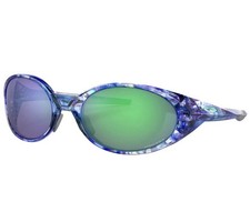 Oakley Eye Jacket Redux Wrap Sunglasses Shift Spin Frames Prizm Jade Lenses RARE