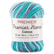 Premier Yarns 44-6 Home Cotton Yarn - Multi-Water Lilies