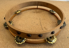 VTG WOOD Tambourine 7.5" Diameter Instrument