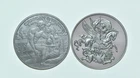 Lot 2 1 Oz Silver Rounds Tristan And Isolde - Pegasus *077