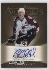 2005-06 Upper Deck Artifacts Auto-Facts /100 Rob Blake #AF-RB Auto HOF 10lp