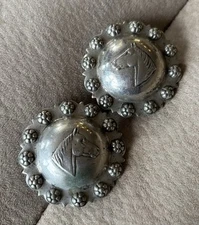 Vintage Horse Bridle Rosettes