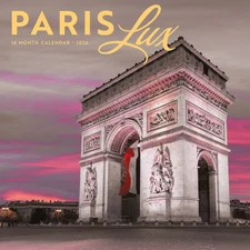 Carousel Calendars,  Paris Lux 2026 Wall Calendar, 12'' X 12'', 16-Month Calenda