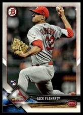 2018 Bowman Jack Flaherty Rookie St. Louis Cardinals #78