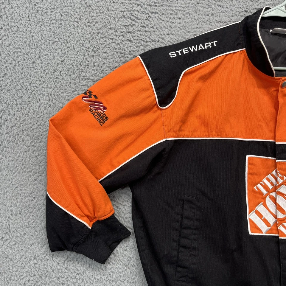 Home Depot Racing Jacket Mens XL NASCAR Tony Stewart #20 Winner's Circle 80s 90s - Image 3 of 4