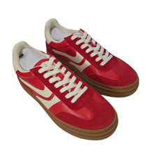 Steve Madden Women s Dodge Sneaker Red Multi Size 9.5 - NIB - 75