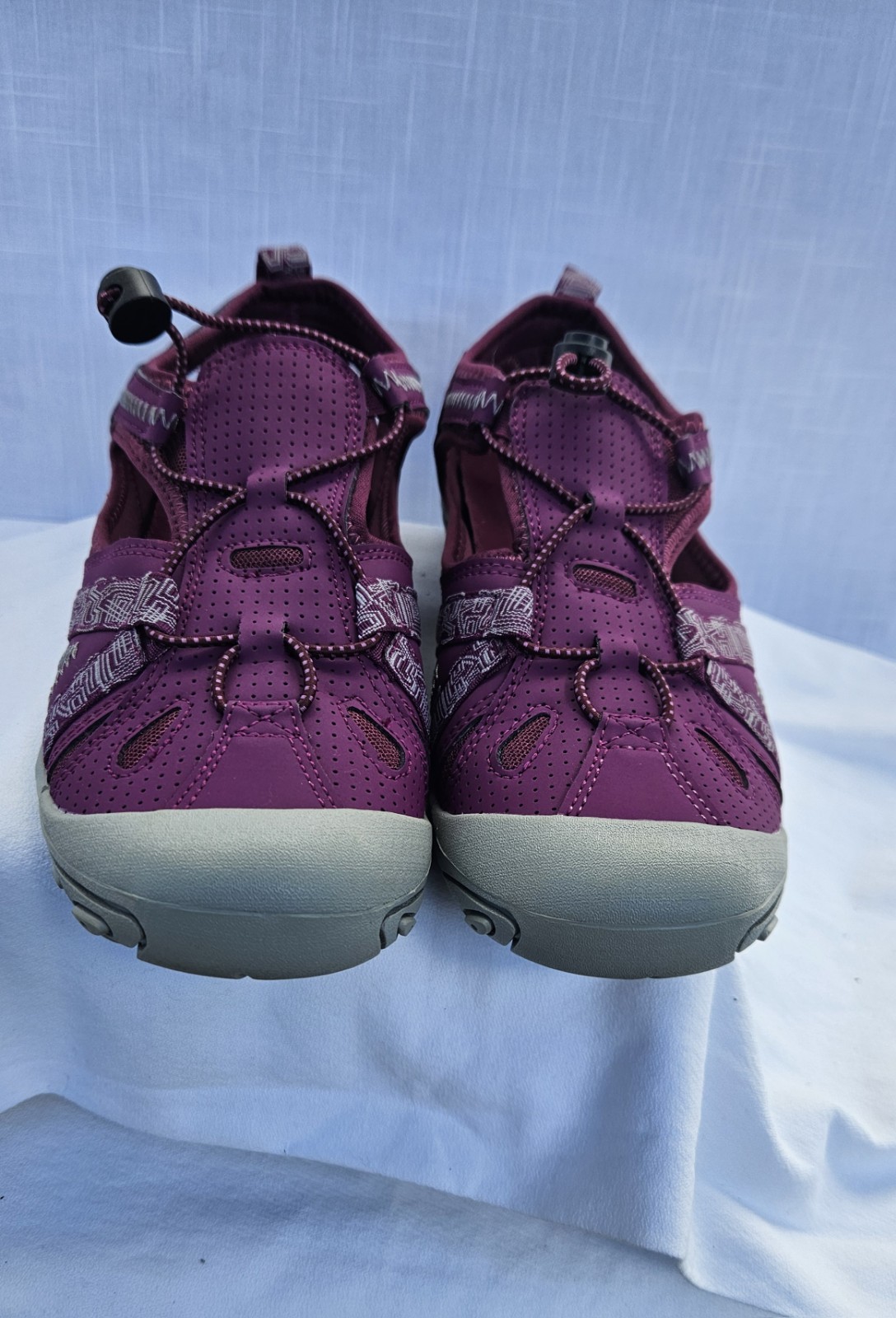 SAGUARO Brand  Walking Sandals Purple US Size 8